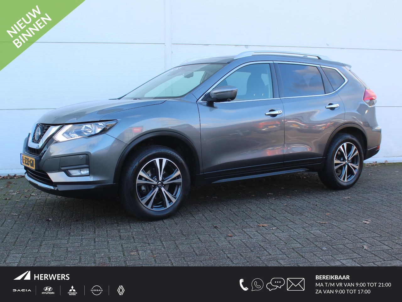 Nissan X-Trail - 1.3 DIG-T N-Connecta AUTOMAAT / Trekhaak Afneembaar (1500 KG) / Navigatie / Elektrisch Sch - AutoWereld.nl