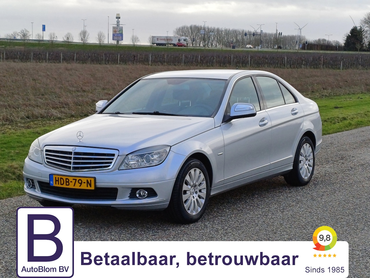 Mercedes-Benz C-klasse - 200 K Elegance /Clima/Cruise/Stoelverw/Hout/Parkh/16 INCH/ - AutoWereld.nl