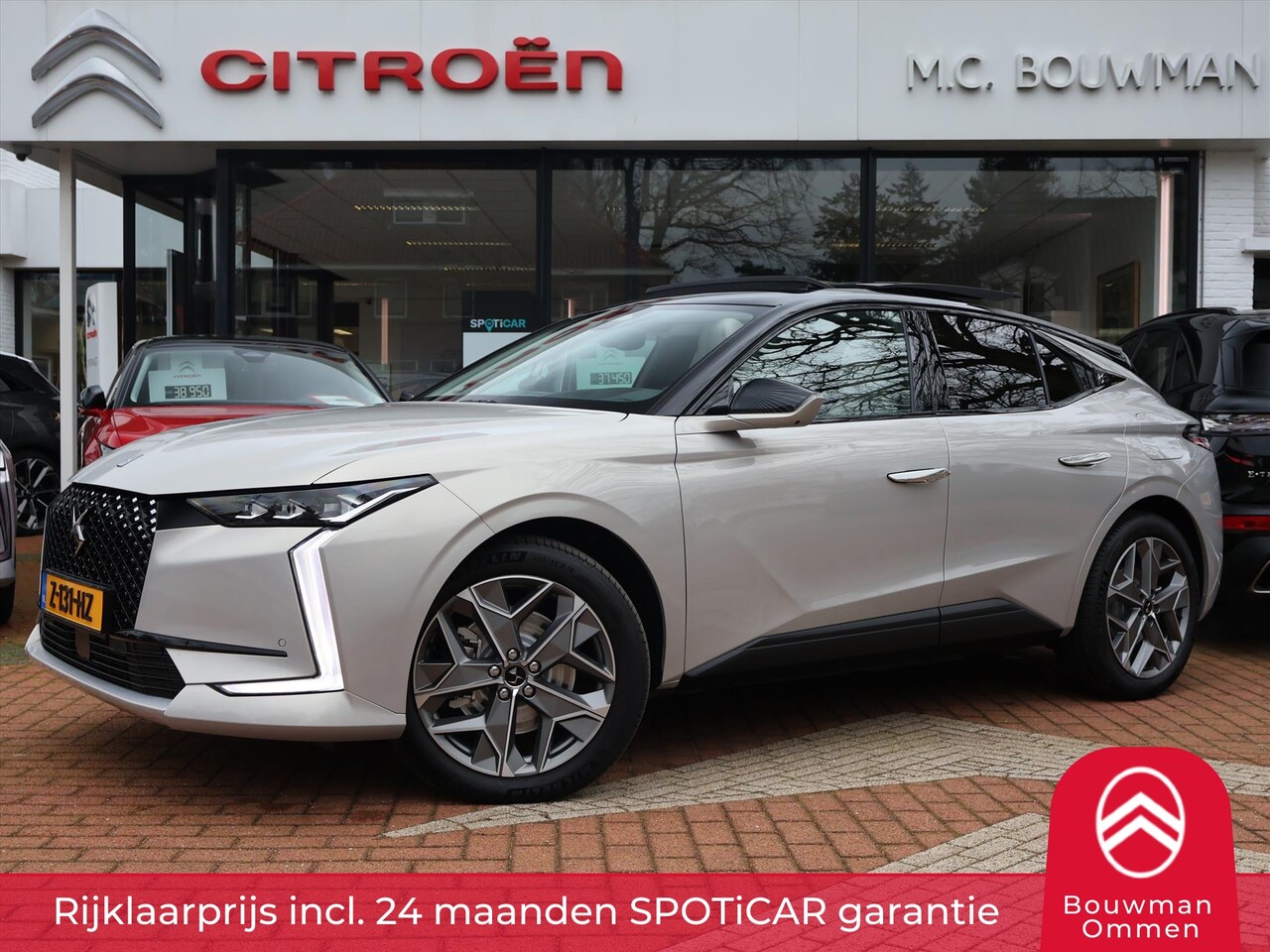 DS 4 - E-Tense Hybride 225PK eEAT8 Automaat Esprit de Voyage, Rijklaarprijs | Panoramadak | Leder - AutoWereld.nl