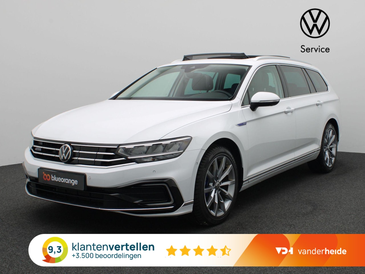 Volkswagen Passat Variant - 1.4 TSI PHEV GTE 218PK DSG Panoramadak, 360 gr. camera, stoelverwarming, Discover Pro, vir - AutoWereld.nl