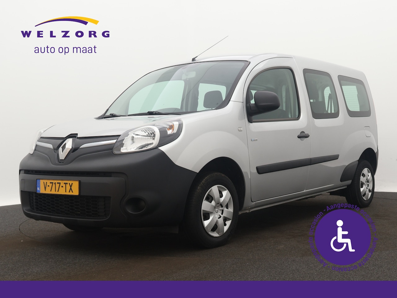 Renault Kangoo - Z.E. Maxi Direct leverbaar! Rolstoelauto (inclusief accu) - AutoWereld.nl