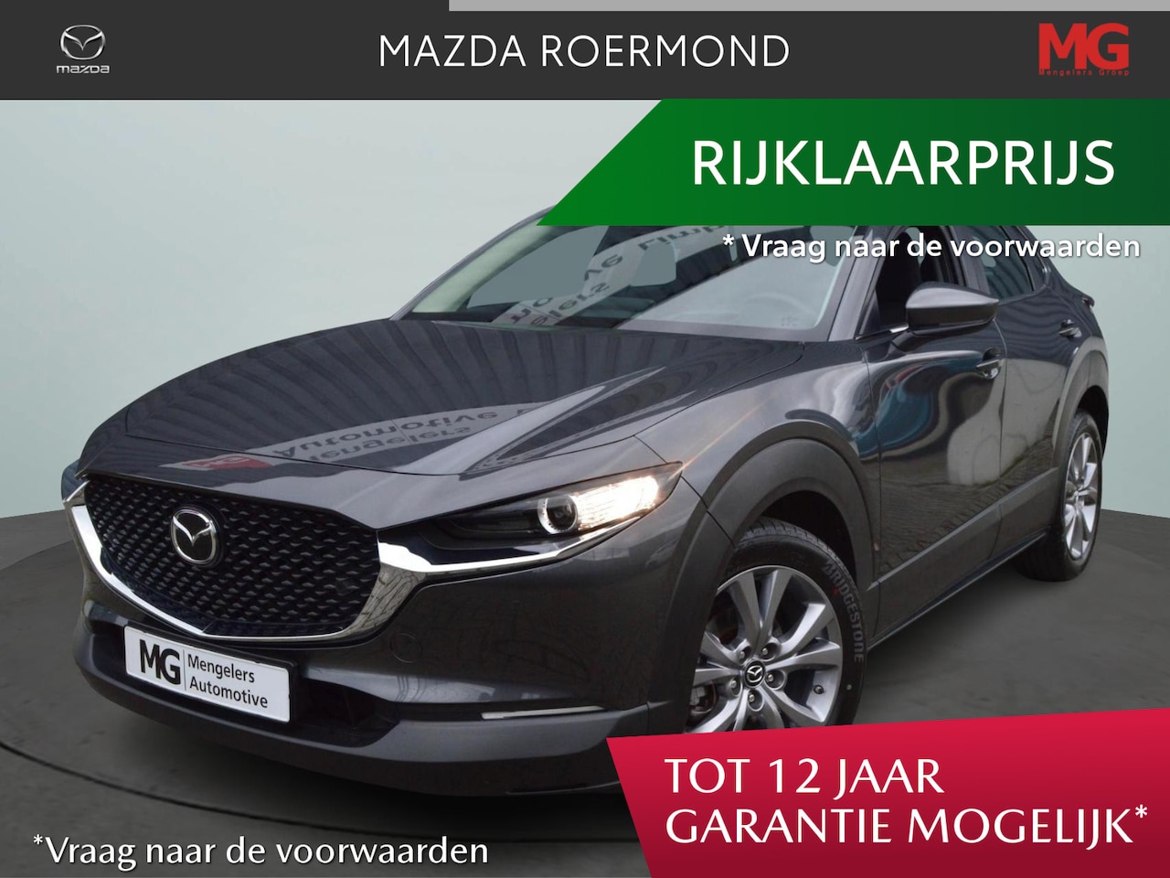 Mazda CX-30 - 2.0 e-SkyActiv-G M Hybrid Exclusive-line / ALL IN PRIJS - AutoWereld.nl