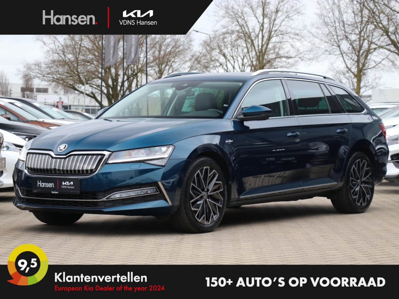 Skoda Superb Combi - 1.4 TSI iV Laurin & Klement I Trekhaak I Leder I Canton - AutoWereld.nl