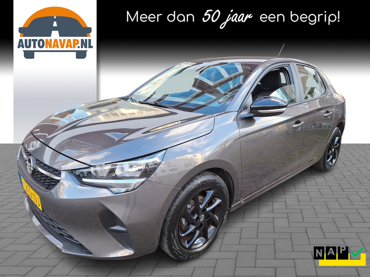 Opel Corsa - 1.2 Edition /Navi/Apple/Android/Pdc/Cruise/1e Eig/Garantie - AutoWereld.nl