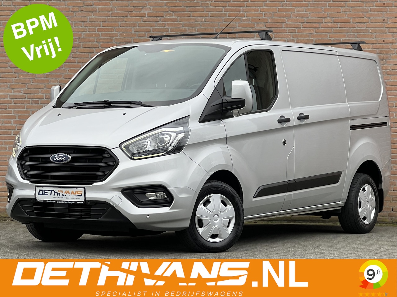 Ford Transit Custom - 2.0TDCI 130PK Inrichting Sortimo / 2x Schuifdeur / Euro6 - AutoWereld.nl