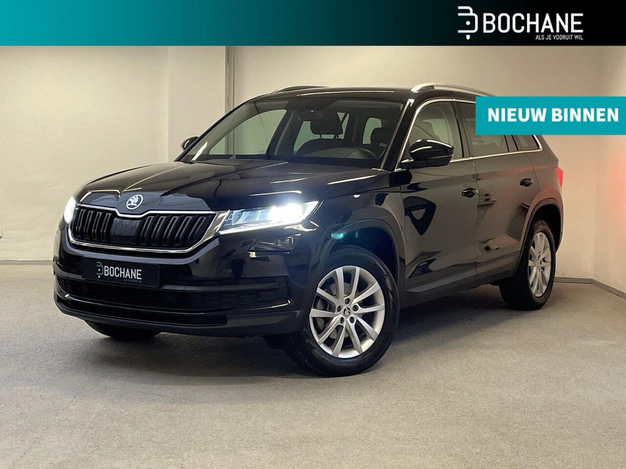 Skoda Kodiaq - 1.5 TSI Business Edition 7p. | TREKHAAK | HALF-LEDER | CAMERA | KEYLESS | CANTON | - AutoWereld.nl