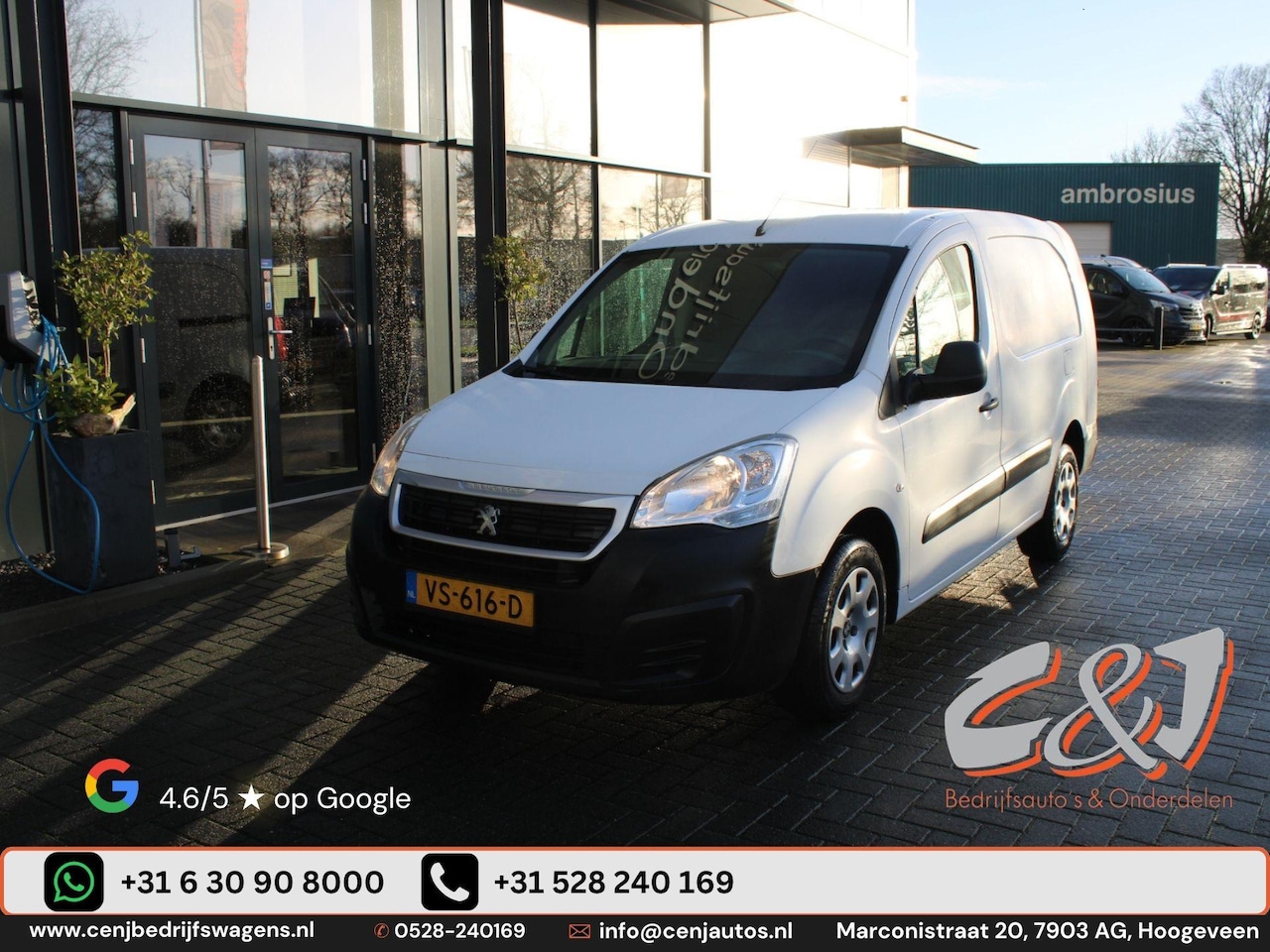 Peugeot Partner - 122 1.6 HDi 90 L2 XR airco cruise lange uitvoering - AutoWereld.nl