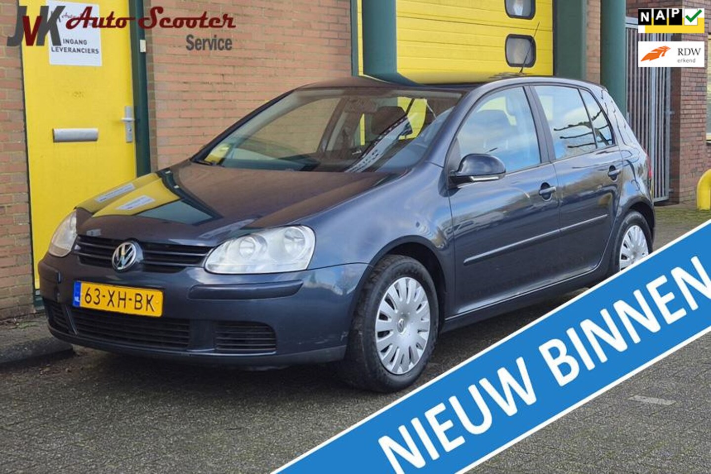 Volkswagen Golf - 1.6 FSI Optive 3 Airco! Nieuwe Apk! - AutoWereld.nl