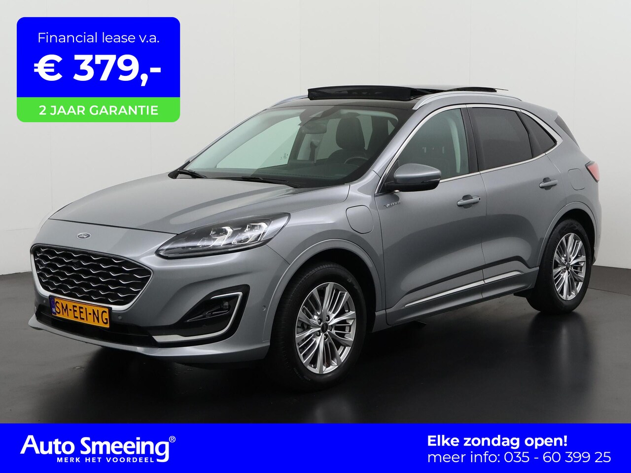 Ford Kuga - 2.5 PHEV Vignale | Panoramadak | Plug-In | Zondag Open! - AutoWereld.nl