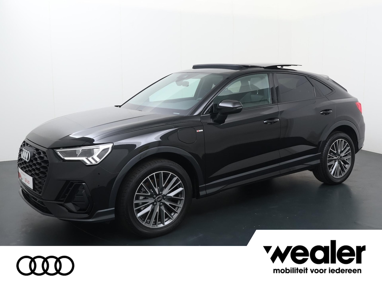 Audi Q3 Sportback - 45 TFSI e S line | 245 PK | Trekhaak | Panoramadak | Lichtmetalen velgen 19"| - AutoWereld.nl