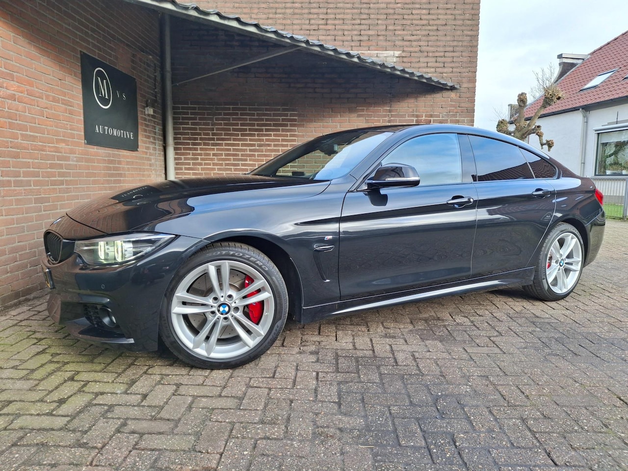 BMW 4-serie Gran Coupé - 420i M-Sport 184PK Navigatie / Led Verlichting / Apple Carplay / Cruise Controle / Stoelve - AutoWereld.nl