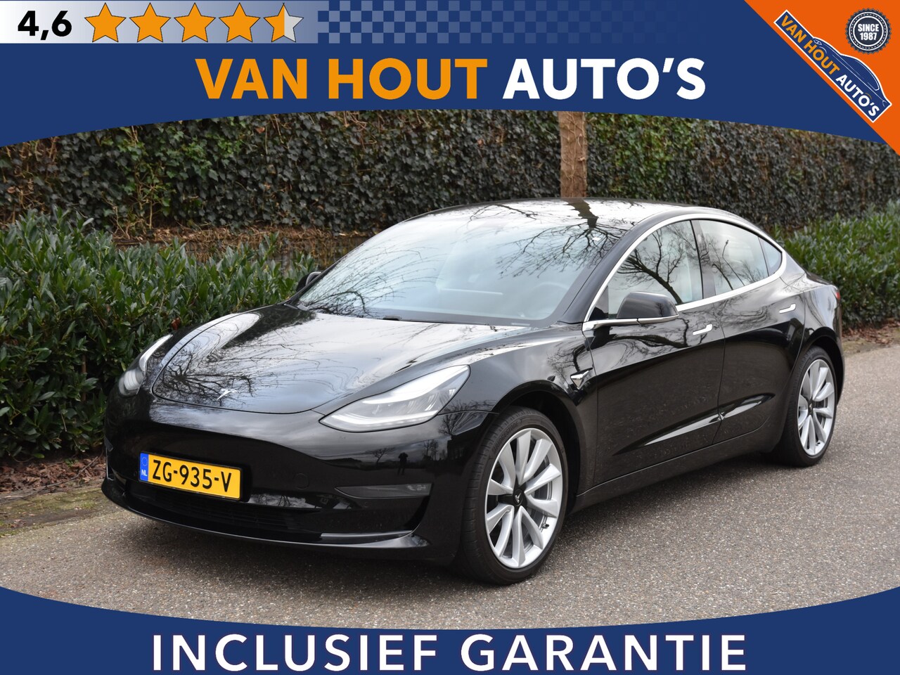 Tesla Model 3 - Long Range RWD Long Range RWD 75 kWh  | SoH-CHECK | AUTO PILOT | 360 CAMERA - AutoWereld.nl