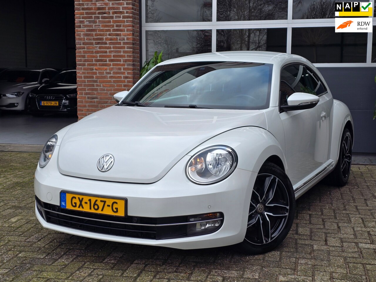 Volkswagen Beetle - 1.2 TSI Design BlueMotion Cruise|Navi |Stoelverwarming - AutoWereld.nl