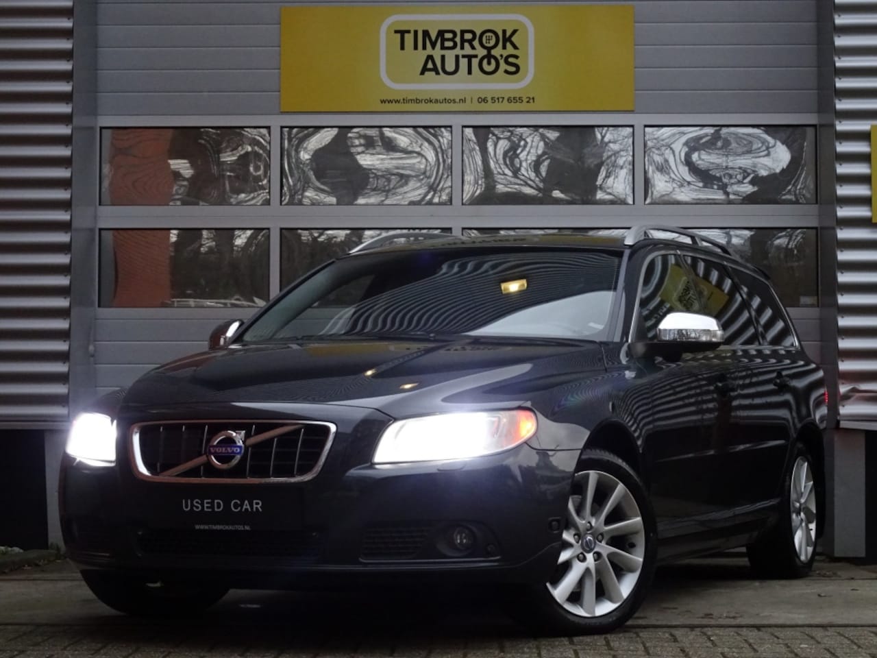 Volvo V70 - 2.5FT 231pk Aut. Summum *BLIS/ACC/Stoelkoeling/Keyless* - AutoWereld.nl