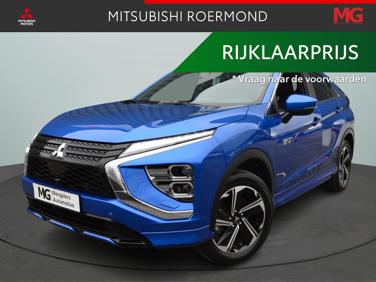 Mitsubishi Eclipse Cross - 2.4 PHEV Prestige 4WD /Vol-Leder/Pano-dak/etc/ALL IN PRIJS - AutoWereld.nl