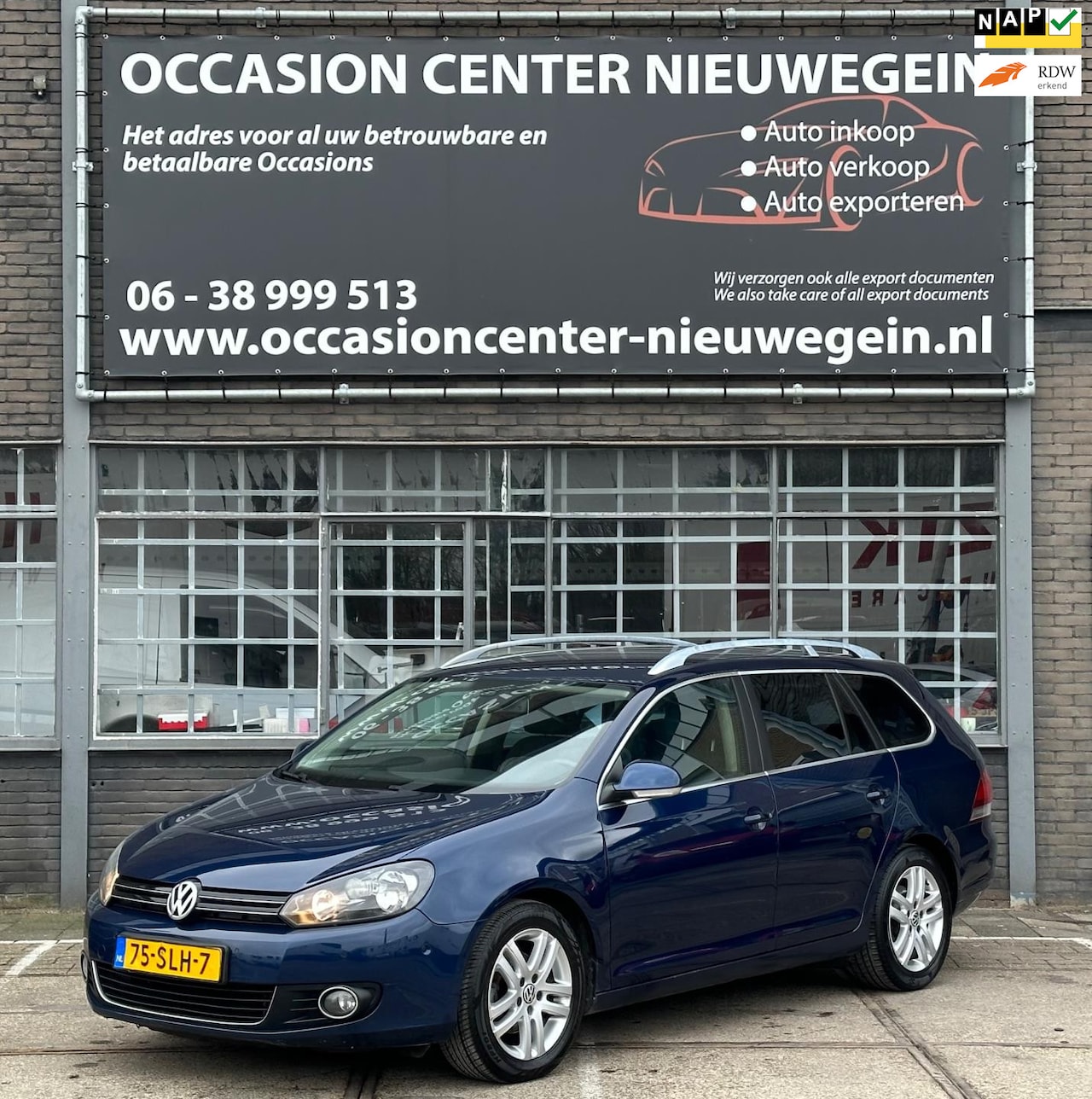 Volkswagen Golf Variant - 1.6 TDI Highline BlueMotion 2011 ECC! - AutoWereld.nl