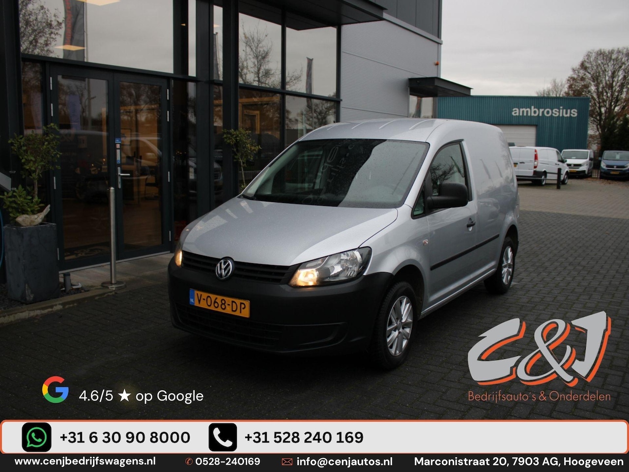 Volkswagen Caddy - 1.6 TDI airco elek pakket 124.000 km 3950,- ex btw - AutoWereld.nl