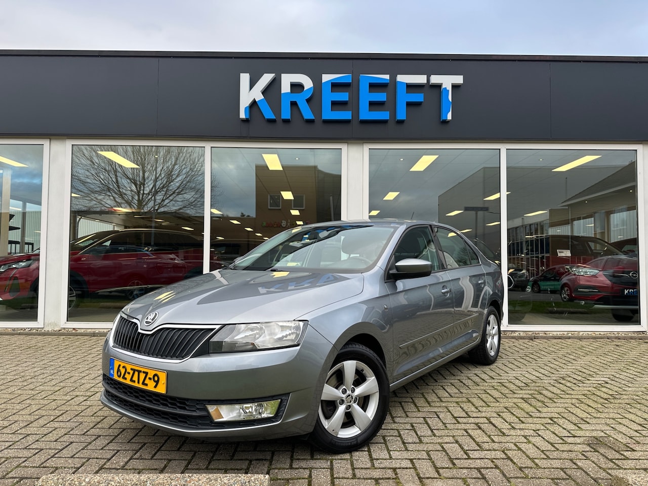 Skoda Rapid - 1.2 TSI Greentech Ambition Businessline Cruise | Airco - AutoWereld.nl