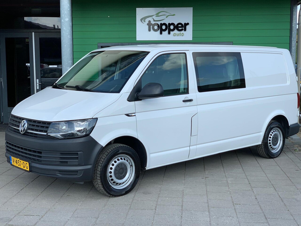 Volkswagen Transporter - 2.0 TDI L2H1 / Dubbel Cabine / Airco / - AutoWereld.nl