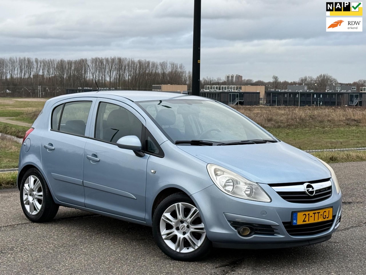 Opel Corsa - 1.2-16V Enjoy Automaat| Airco| Lmv| Nap| Boekjes - AutoWereld.nl