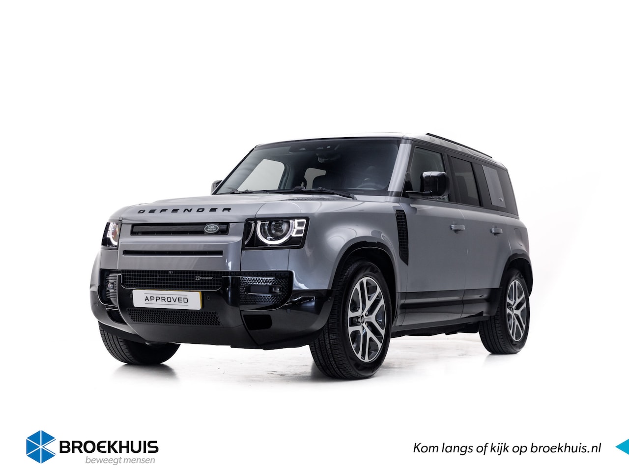 Land Rover Defender 110 - P400e X-Dynamic SE | Stoffen vouwdak | Koel/verwarmbare voorstoelen | Elektrische trekhaak - AutoWereld.nl