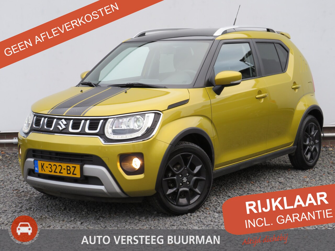 Suzuki Ignis - 1.2 Smart Hybrid Style/Stijl, 1e Eig. Trekhaak, Dakspoiler, Keyless, Cruise-Control, Deale - AutoWereld.nl