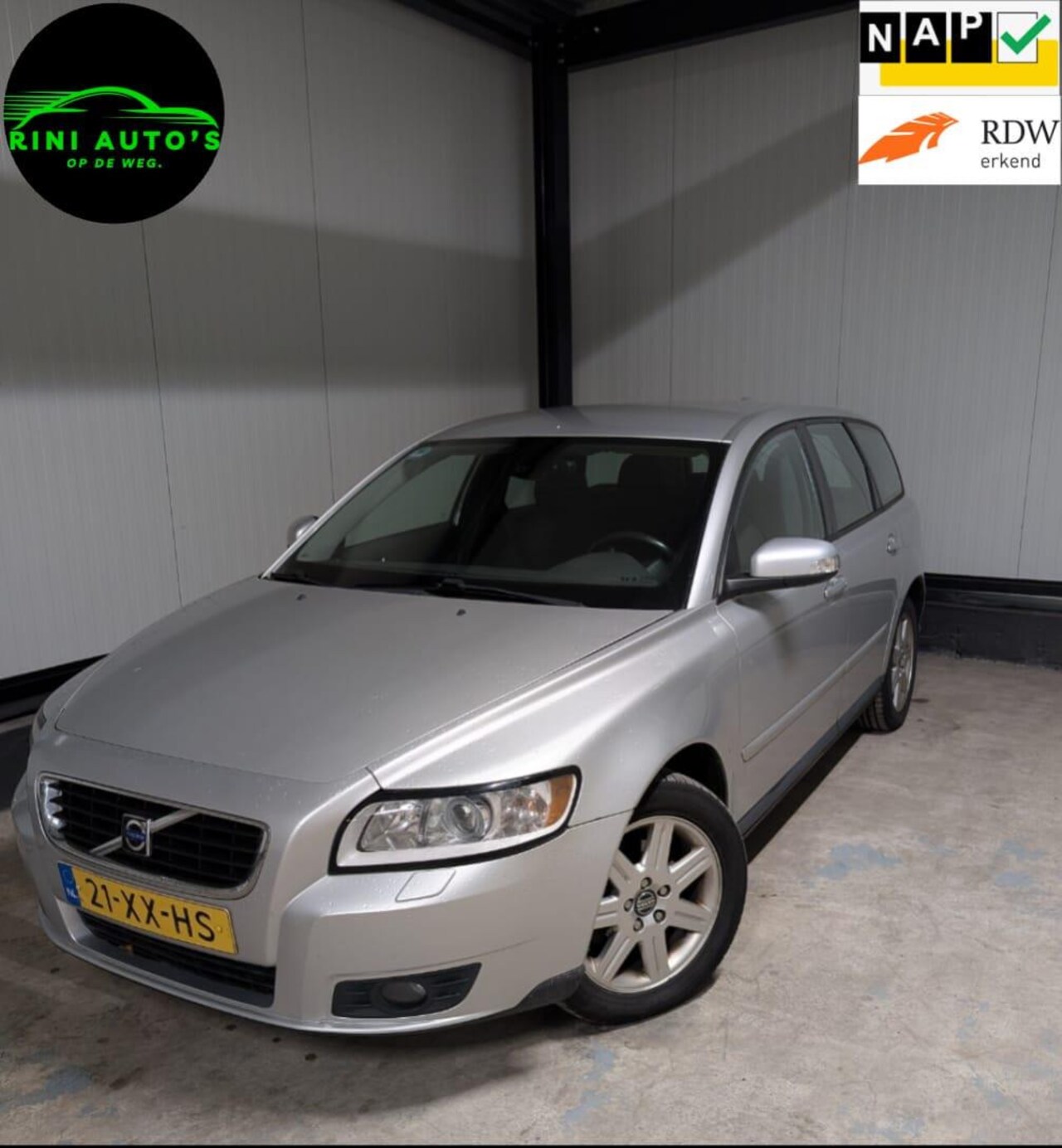 Volvo V50 - 1.6D Edition I - Ruime Stationwagen, AIRCO, NAP, APK Mogelijk - AutoWereld.nl