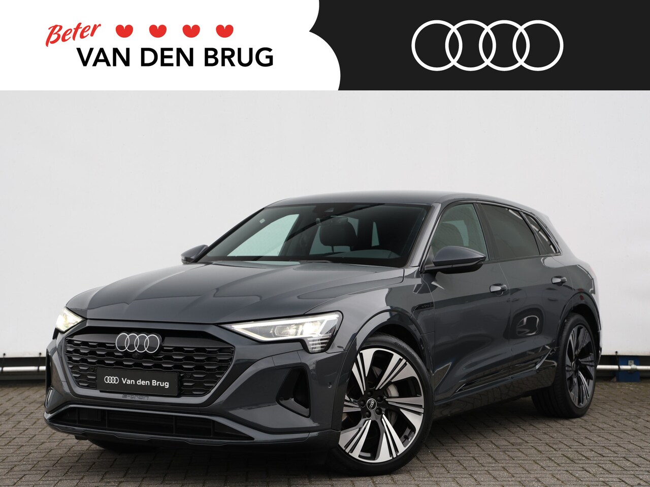 Audi Q8 e-tron - 50 quattro 95 kWh 340pk | 22" Velgen | Leder | Stoelverwarming | Navi | Apple Carplay - AutoWereld.nl