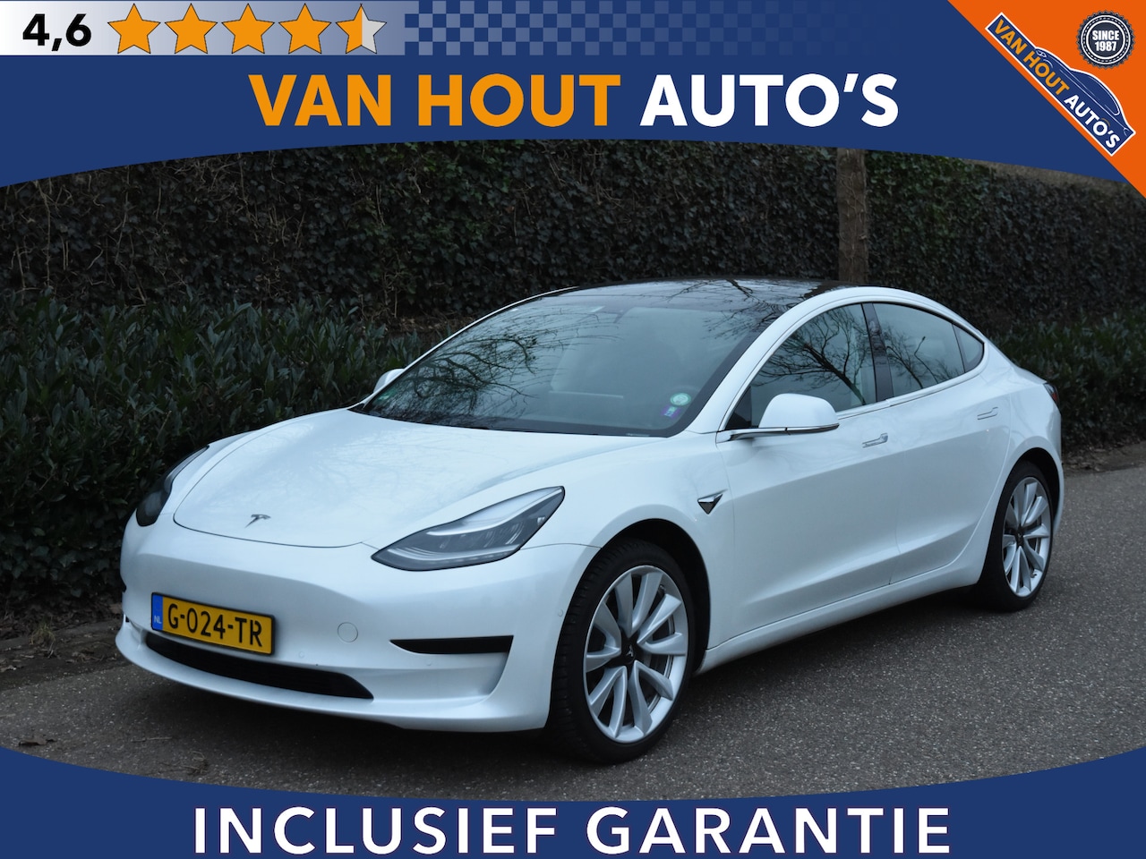 Tesla Model 3 - Standard RWD Plus 60 kWh | AUTO PILOT | 360 CAMERA - AutoWereld.nl