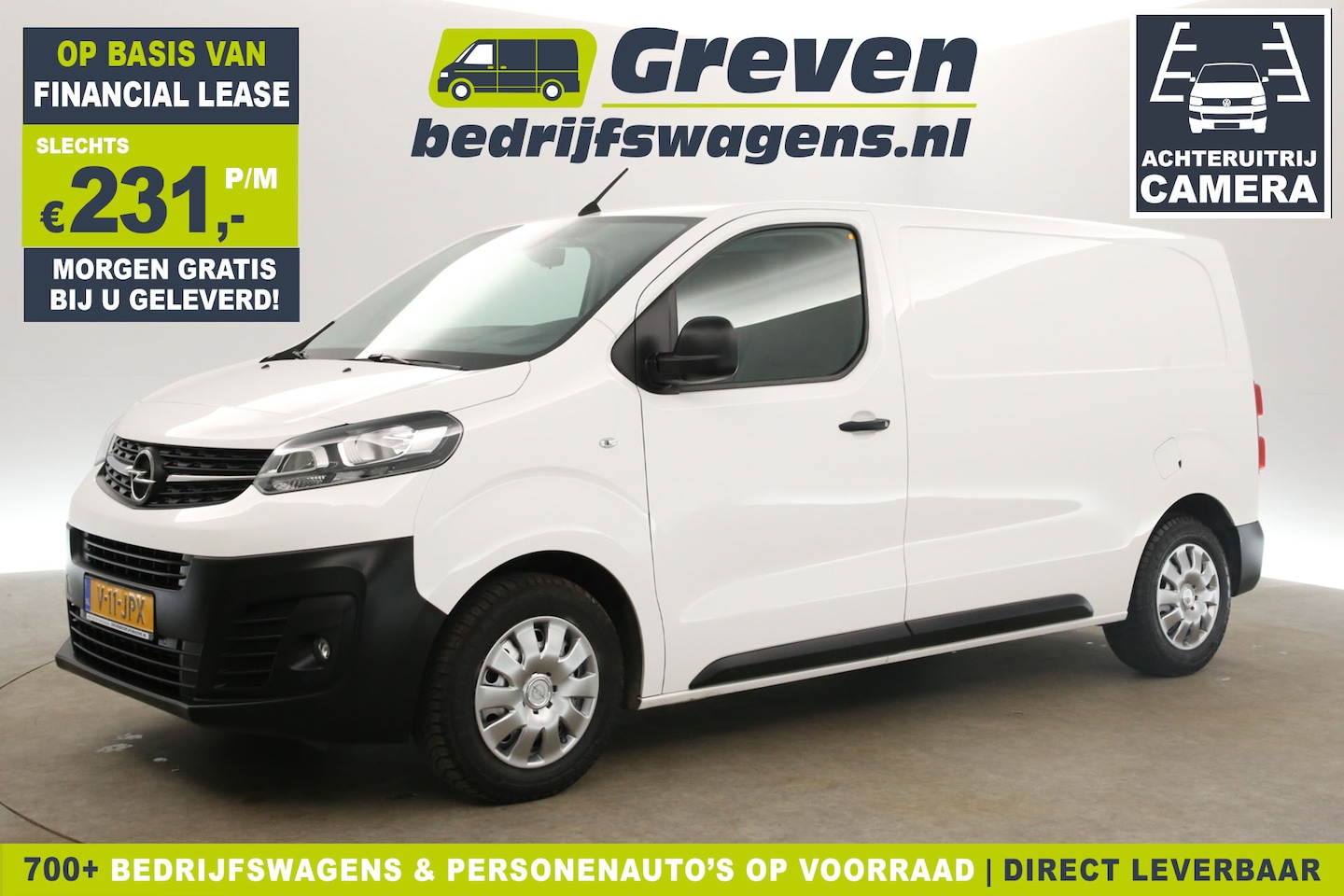 Opel Vivaro - 1.5 CDTI L2H1 Airco Cruise 360 Camera Carplay 3 Persoons Navi PDC Stoelverwarming Elektrpa - AutoWereld.nl