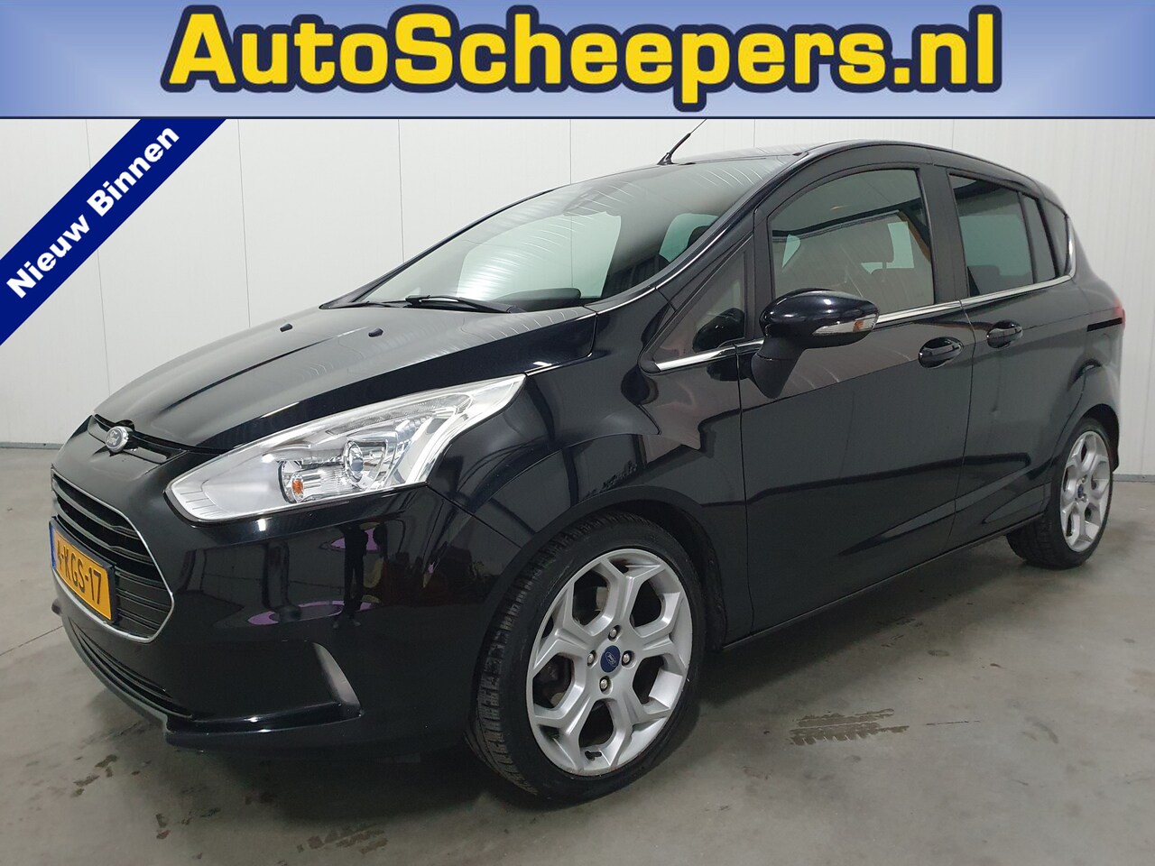 Ford B-Max - 1.0 EcoBoost Titanium CRUISE/H.LEDER/CLIMA/LMV - AutoWereld.nl