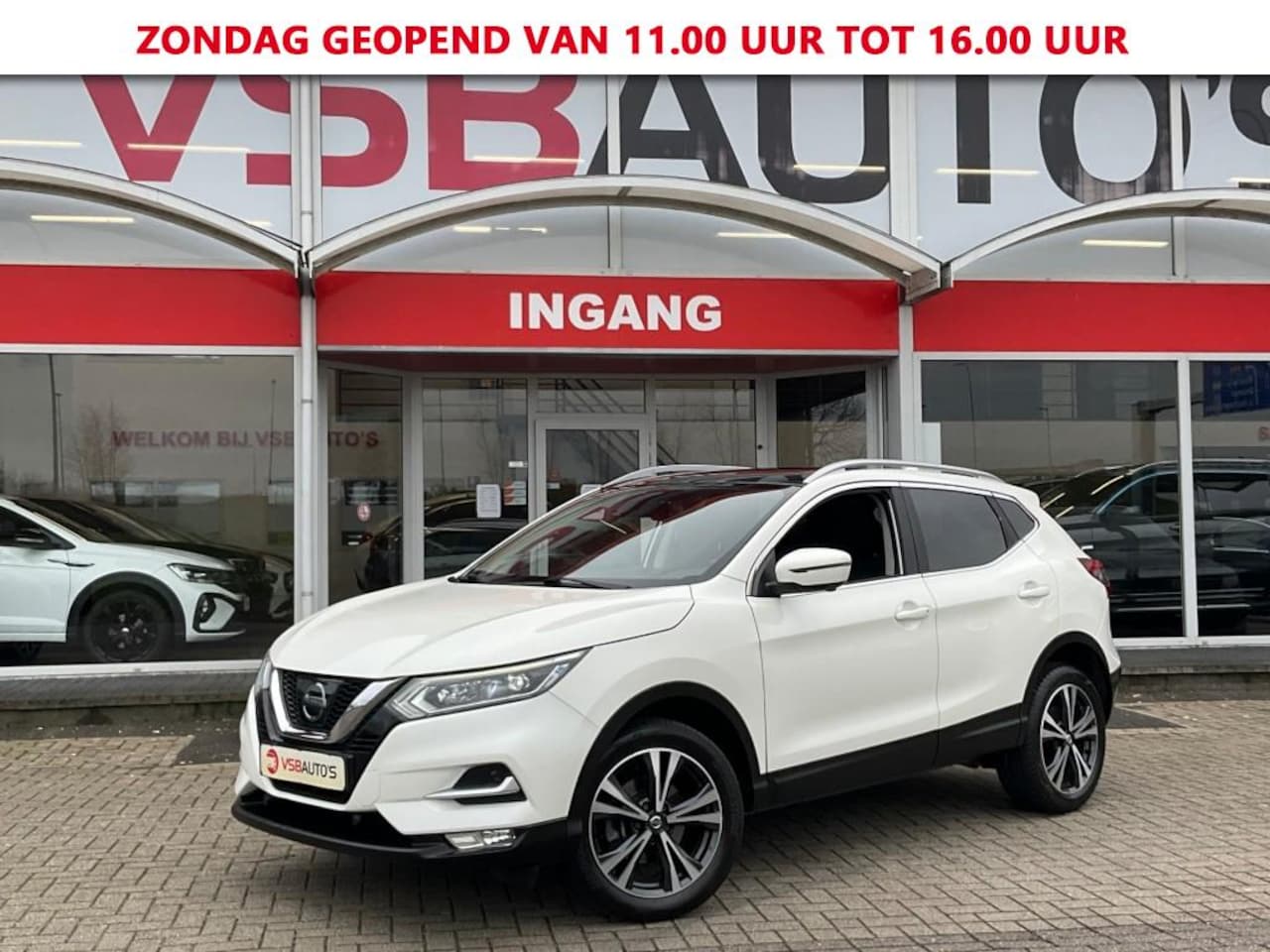 Nissan Qashqai - 1.2 DIG-T TEKNA FACELIFT LED NAVI PANO-DAK 360-CAMERA - AutoWereld.nl