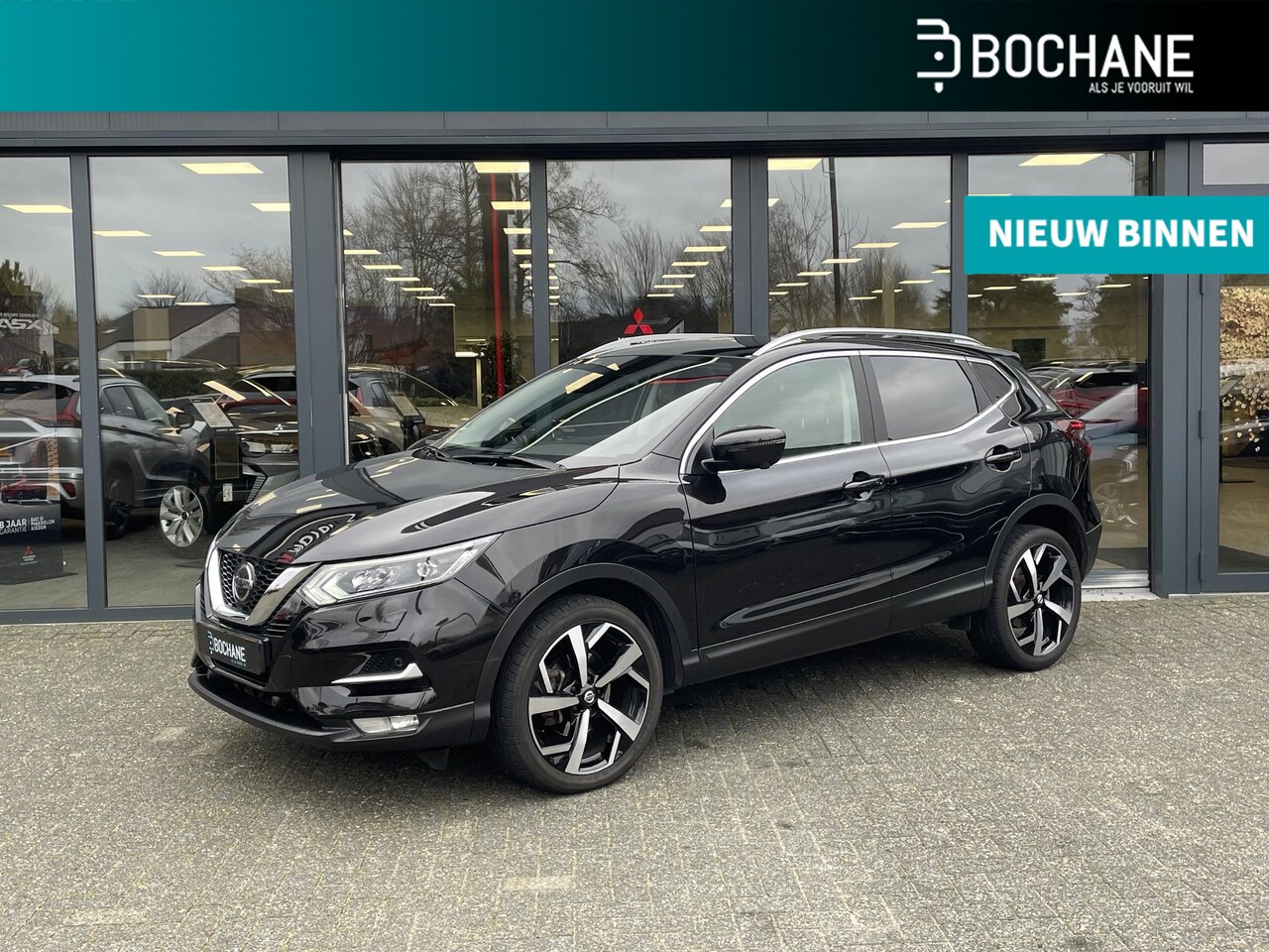 Nissan Qashqai - 1.3 DIG-T Premium Edition | LEDER | 19'' LICHTMETALEN VELGEN | PANODAK | PDC V+A | 360° Ca - AutoWereld.nl