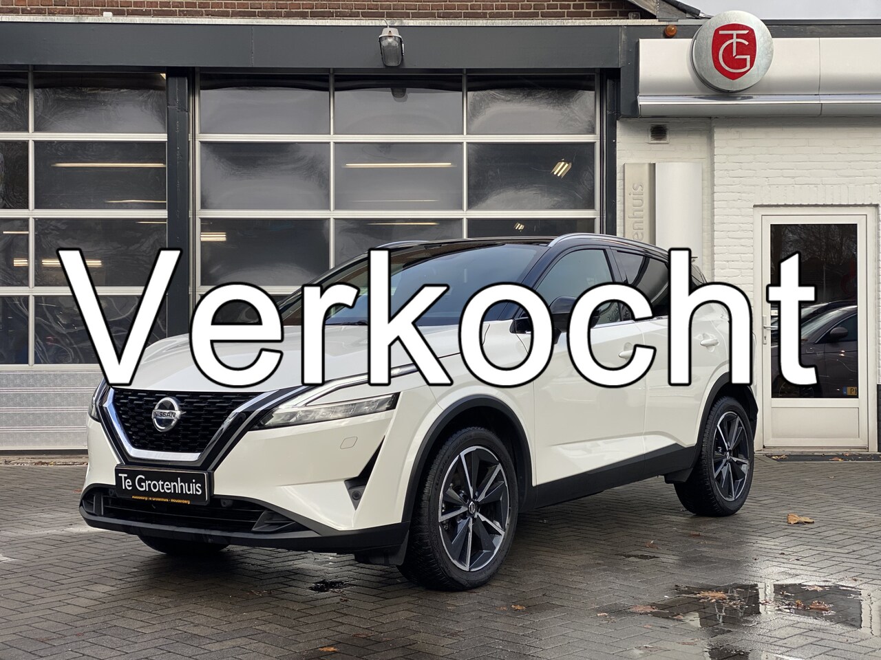 Nissan Qashqai - Tekna + 1.3 MHEV | LEER | Navi | LMV - AutoWereld.nl