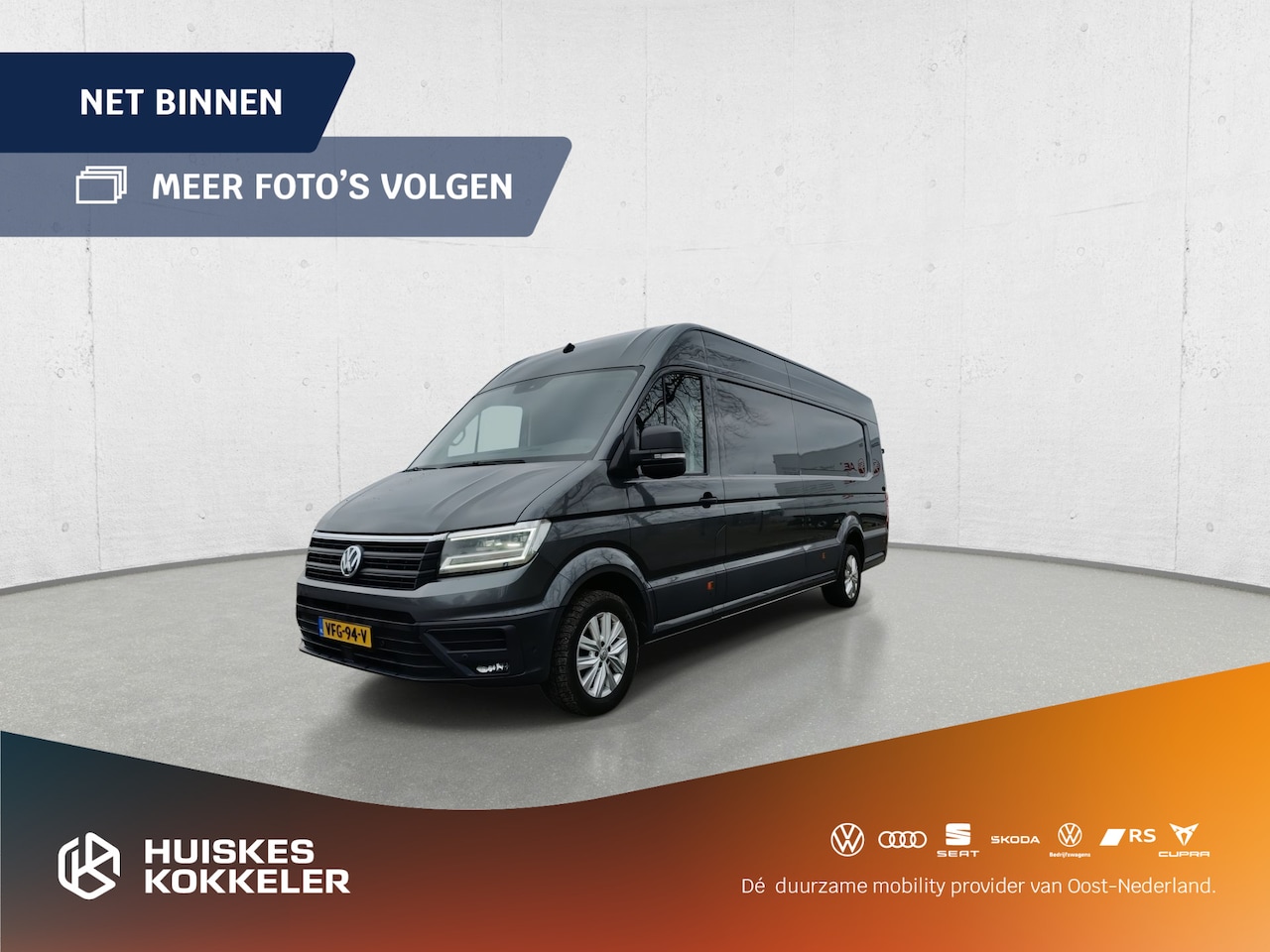 Volkswagen Crafter - Bestelwagen 2.0 TDI 140PK Automaat L5H3 Exclusive LED koplampen | Achteruitrijcamera | Erg - AutoWereld.nl