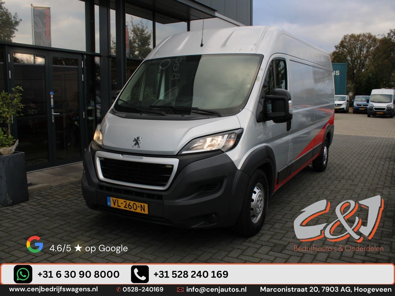 Peugeot Boxer - 435 2.2 HDI L3H2 XR airco elek pakket cruise 6450,- ex btw - AutoWereld.nl