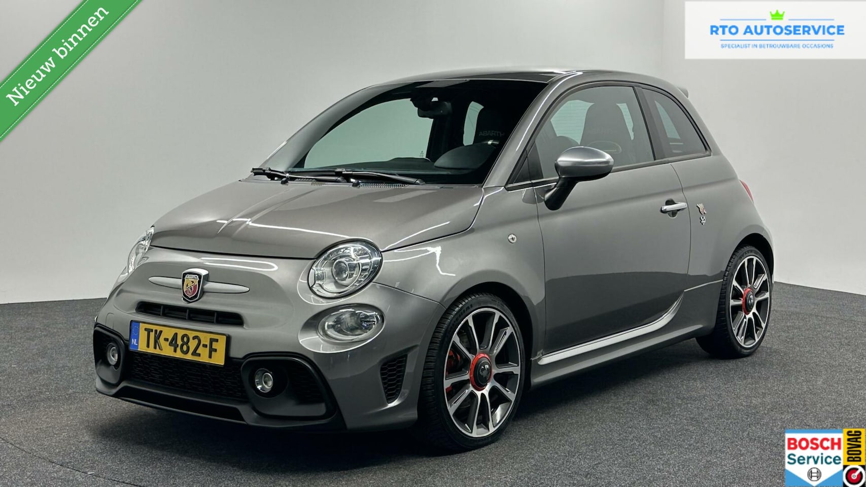 Fiat 500 Abarth - 1.4 T-Jet Turismo LEER ECC 165 PK - AutoWereld.nl