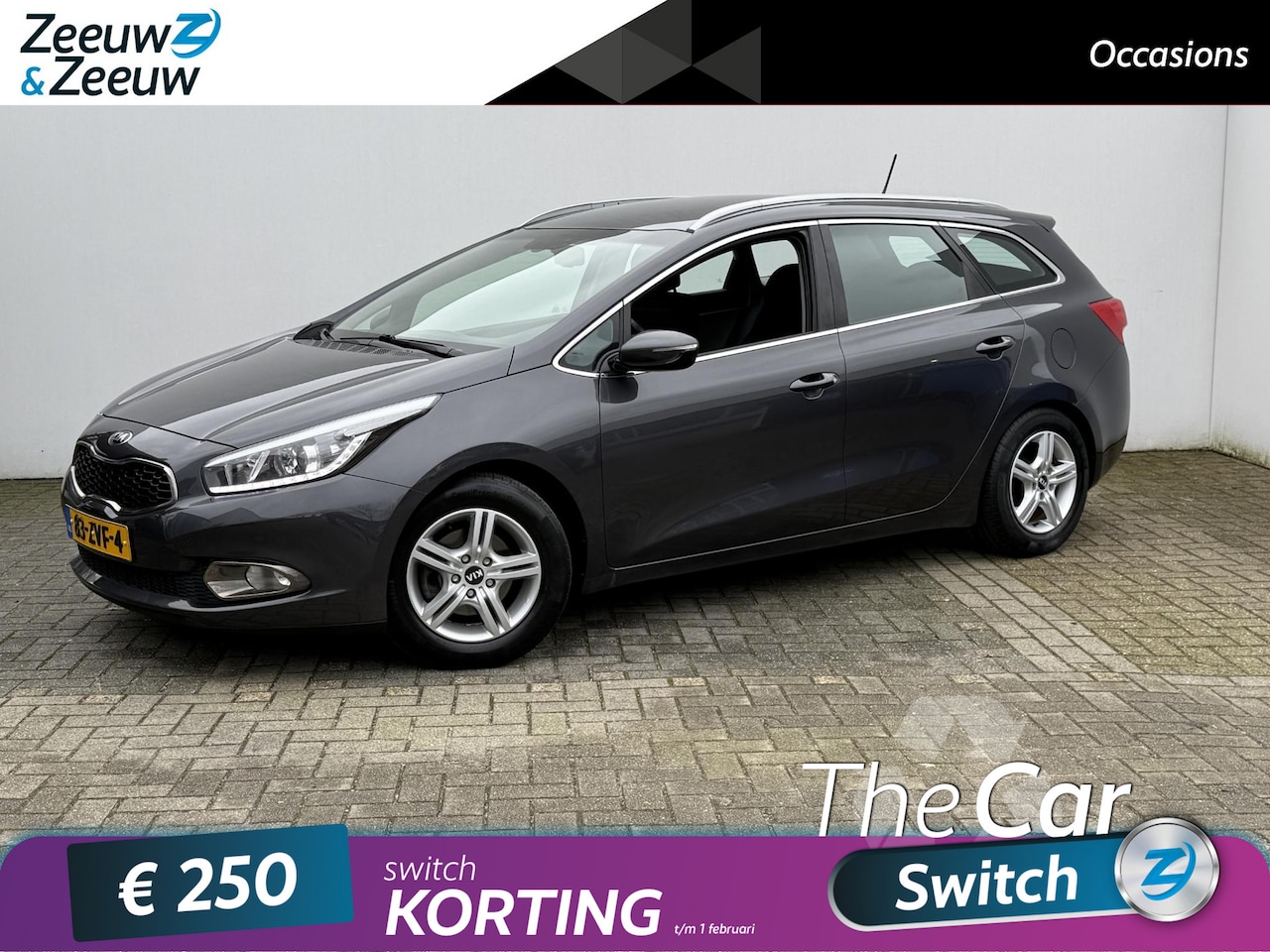 Kia Cee'd Sportswagon - 1.6 GDI Plus Pack | NAVI | CAMERA | CLIMATE & CRUISE CONTROLE | LAGE KM.STAND | 1E EIGENAA - AutoWereld.nl