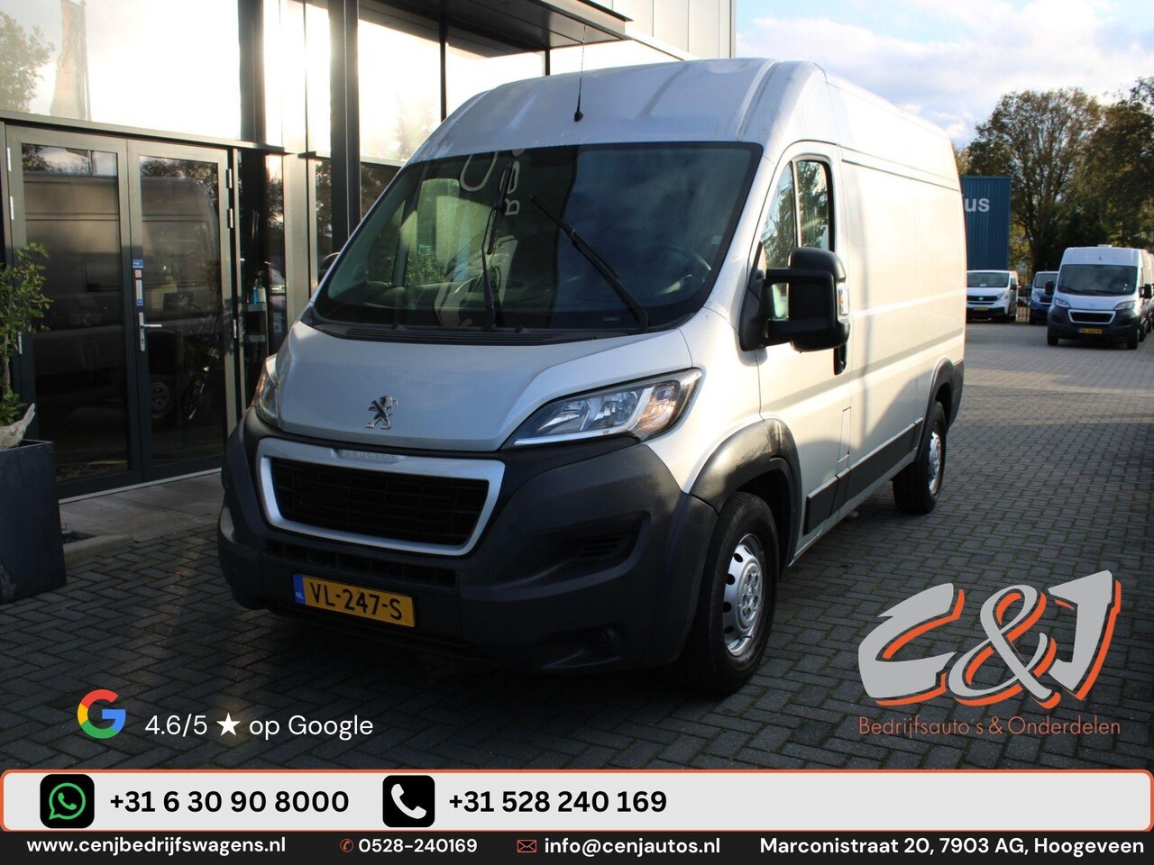 Peugeot Boxer - 435 2.2 HDI L2H2 XR airco cruise elek pakket 6950,- ex btw - AutoWereld.nl