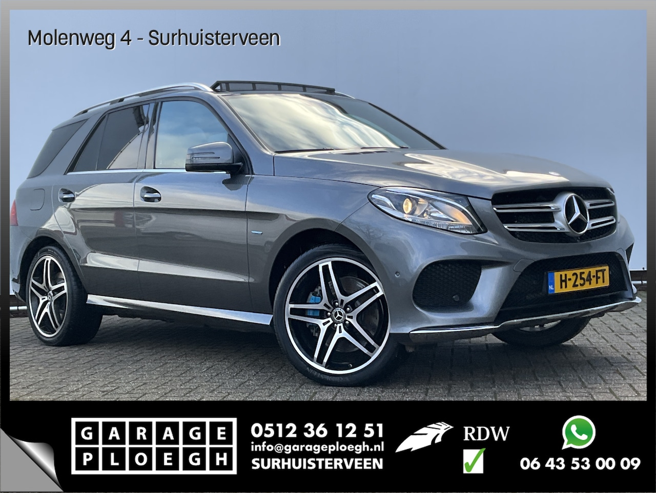 Mercedes-Benz GLE-Klasse - 500 e 4MATIC AMG Dealer-OH Pano/Schuif-dak Trekh 21-Inch Harman/Kardon! - AutoWereld.nl