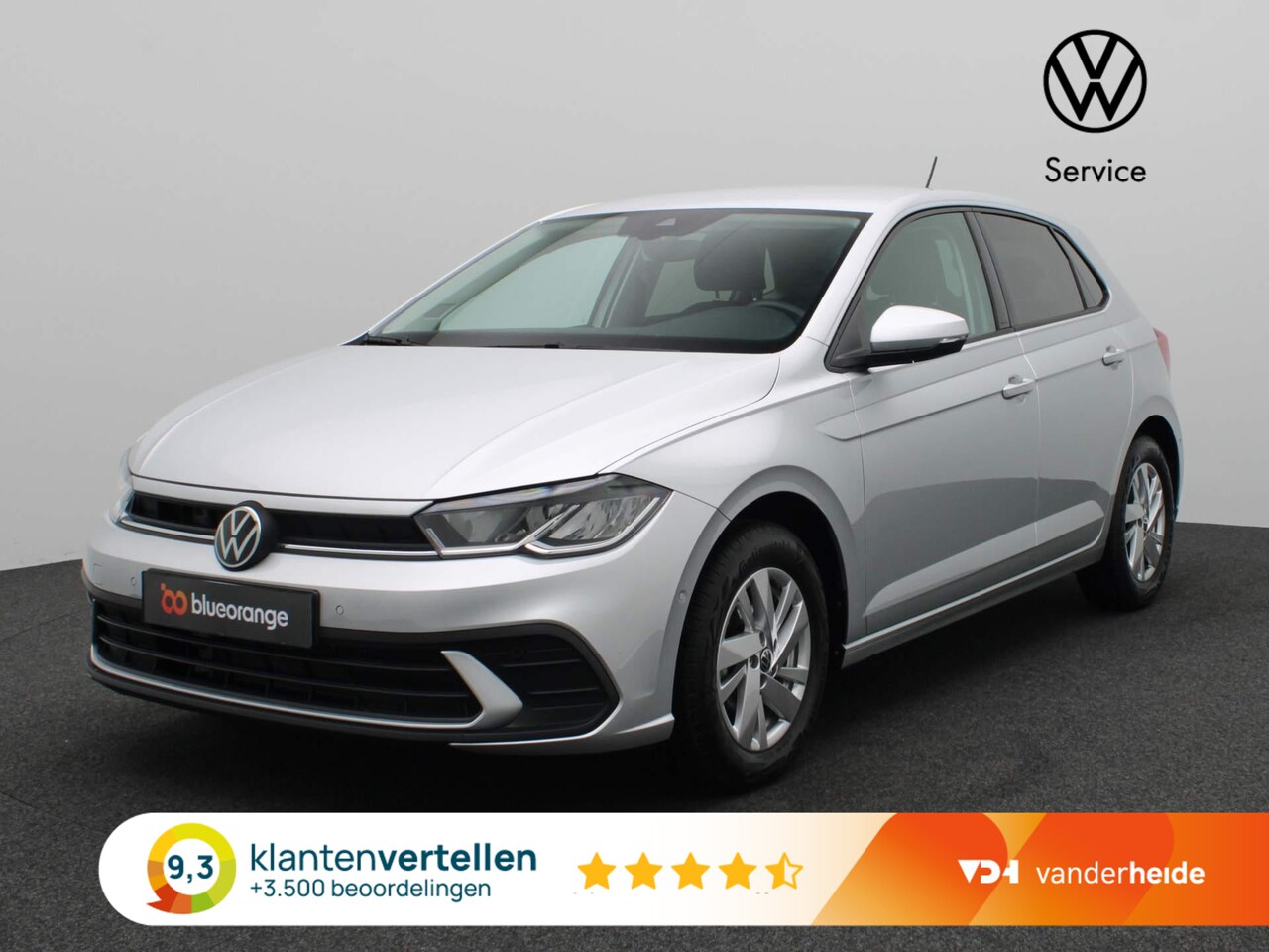 Volkswagen Polo - 1.0 TSI Life Business 95PK DSG Navi via Apple Carplay/Android Auto, Adaptieve Cruise Contr - AutoWereld.nl