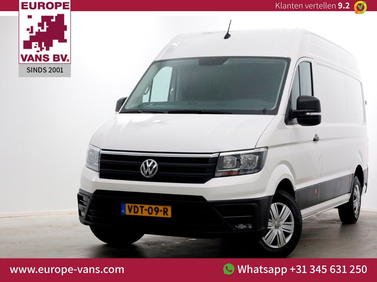 Volkswagen Crafter - 35 2.0 TDI 140pk E6 L3H3 (L2H2) Comfortline Airco/Navi 03-2020 - AutoWereld.nl