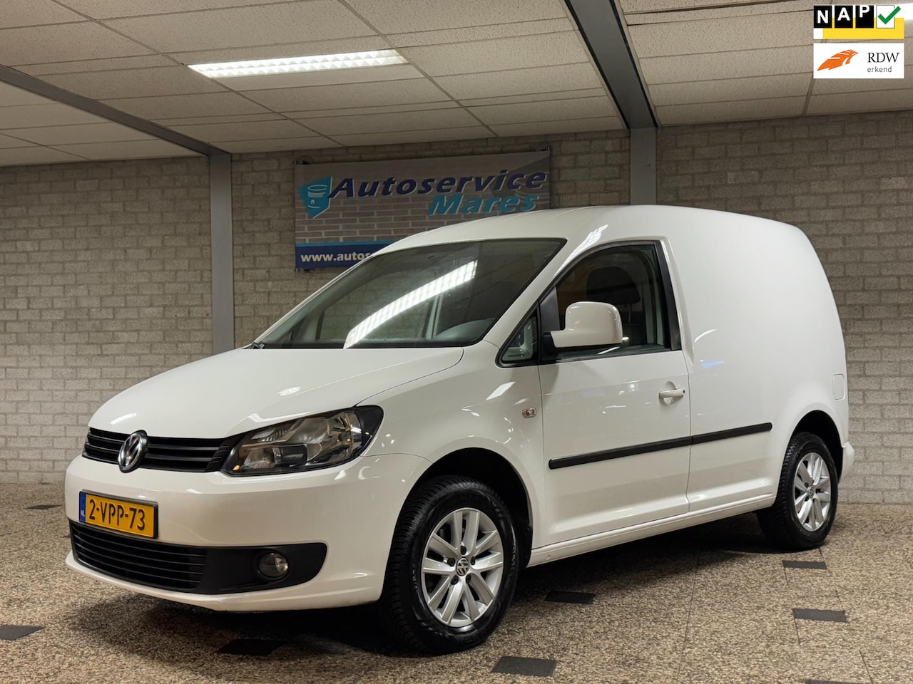 Volkswagen Caddy - 1.6 TDI 1.6 TDI, Airco, cruise, Scheidingswand, Trekhaak, 1e eig. - AutoWereld.nl