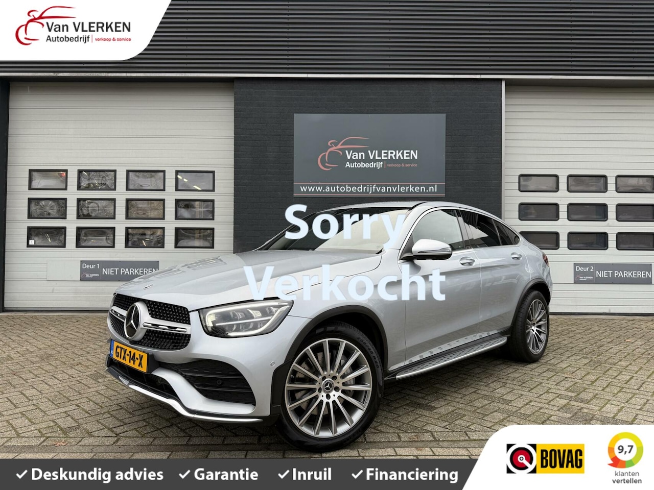 Mercedes-Benz GLC-klasse Coupé - 200 4MATIC Hybrid AMG Virtual Cockpit / Schuifdak / Memory - AutoWereld.nl