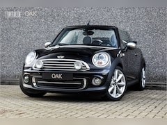 MINI Cabrio - 1.6 Cooper Chili | Lounge Leder | Xenon | 17"LM | PDC | Stoelverwarming | Midnight Black