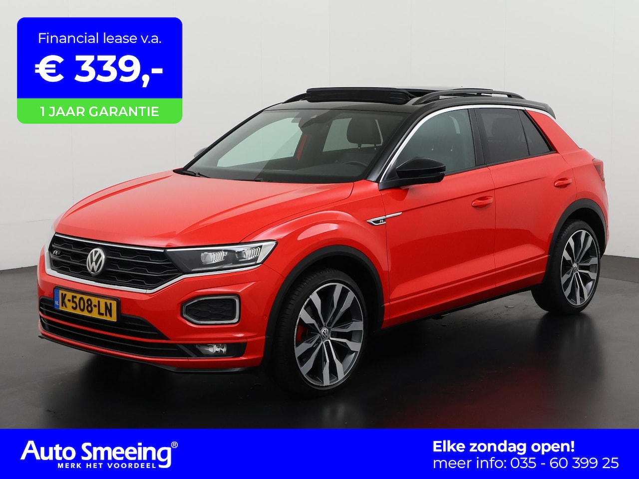 Volkswagen T-Roc - 1.5 TSI Sport Business R | Trekhaak | Panoramadak | Camera | Zondag Open! - AutoWereld.nl