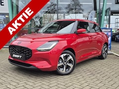 Suzuki Swift - 1.2 Style Smart Hybrid | Incl. Tijdelijke €2000 KORTING | Burning Red Pearl + Zwarte logo