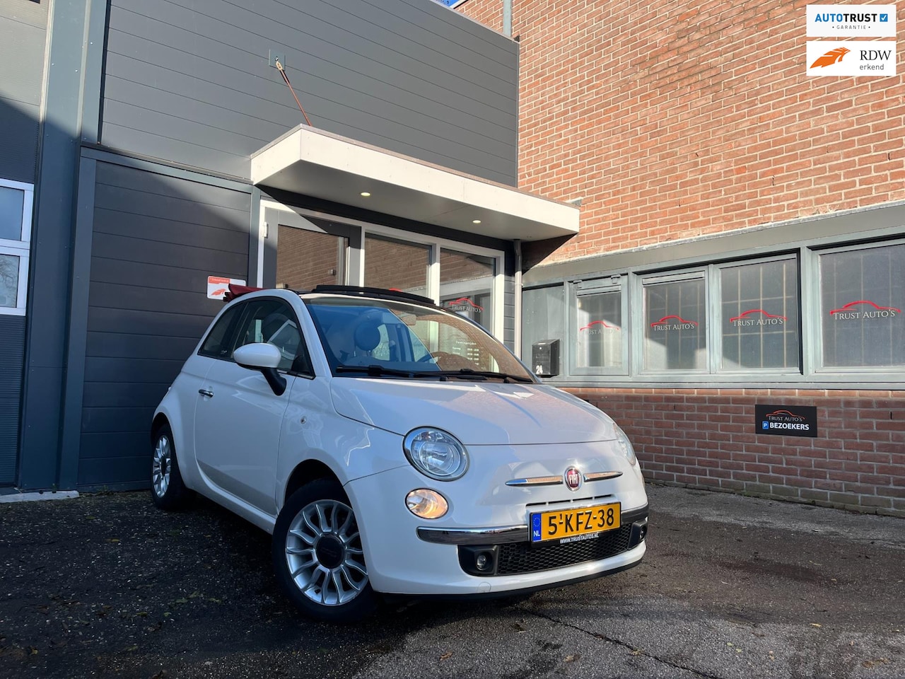 Fiat 500 C - 0.9 TwinAir Lounge|PDC|AUX|AIRCO|ELEK.PAK|2.SLEUT - AutoWereld.nl