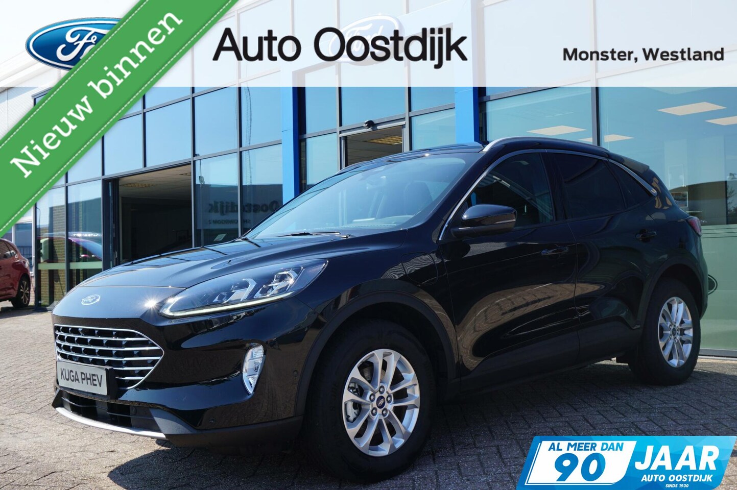 Ford Kuga - 2.5 PHEV Titanium X Winterpack Adaptieve Cruise Climate Navi Camera Blind-Spot Parkeersens - AutoWereld.nl