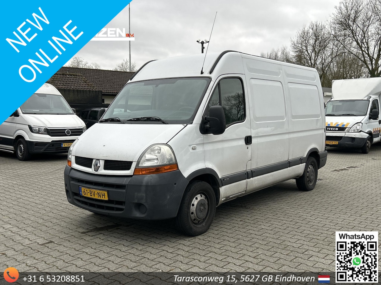 Renault Master - T33 2.5dCi L2H2 | € 1.650,- MARGE! | Bijrijdersbank | Cruise | Ladder | Trekhaak | - AutoWereld.nl